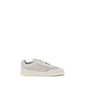Kiton Men Perforated Suede Sneakers